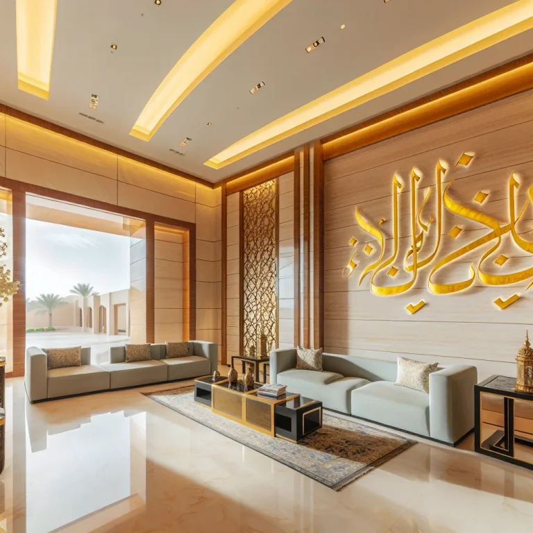 Arabic Calligraphy in Modern Luxury Homes