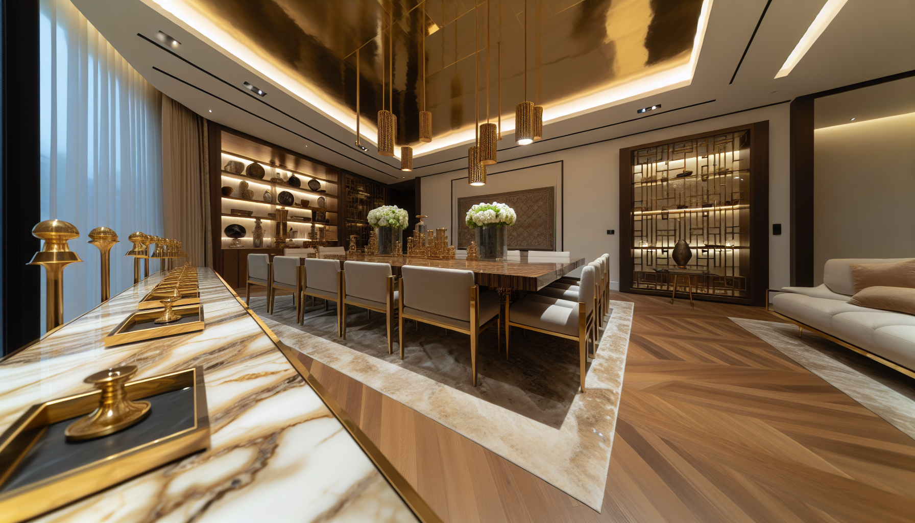 Luxury Dining Room Design for Eid Entertaining