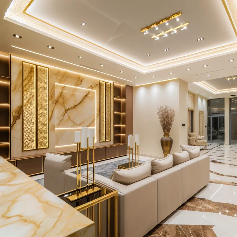 دمج تكنولوجيا المنزل الذكي في التصميمات الداخلية