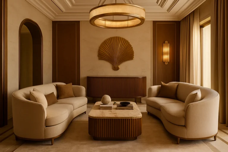 Art Deco Interior Design for Saudi Homes