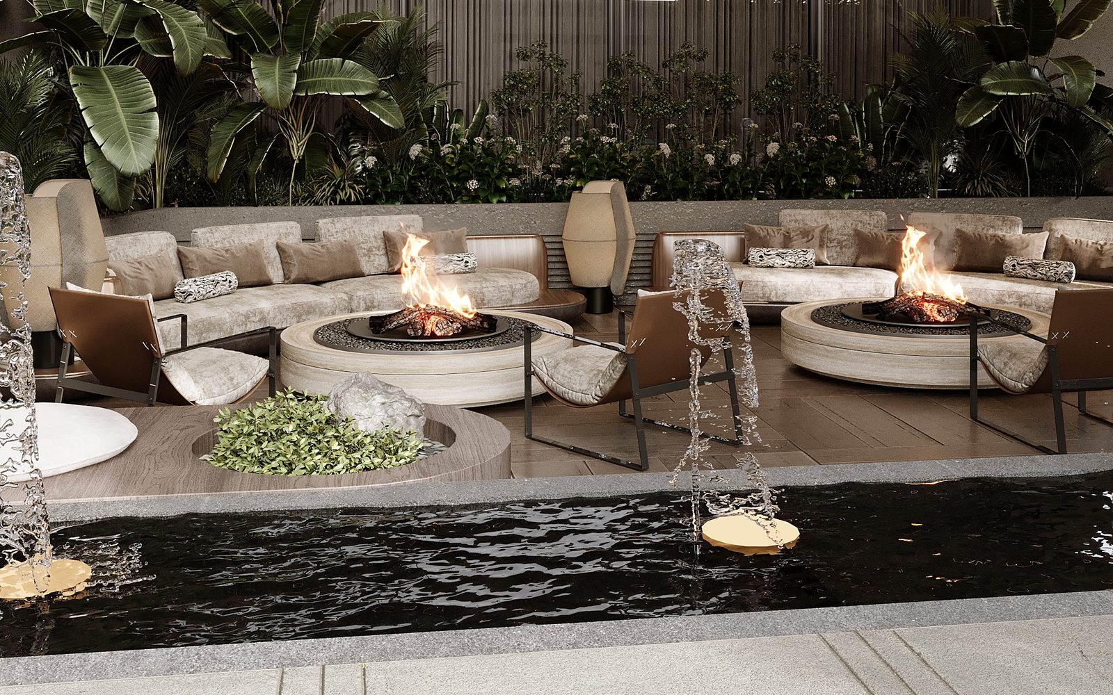 Al Shati landscape villa — Dammam